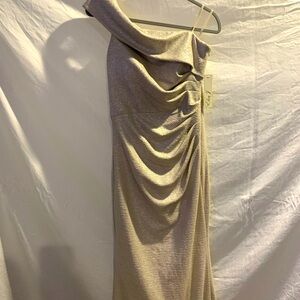 One shoulder Gown